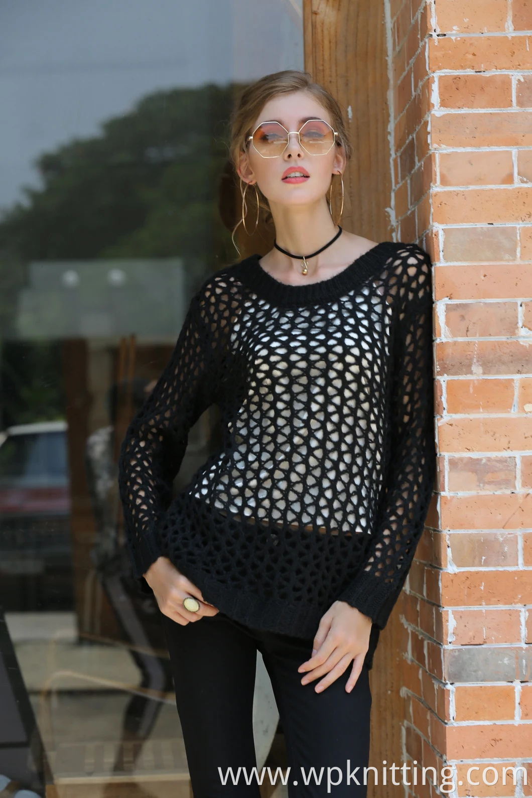 Summer Apparel New Style Knitwear Women Sexy Hollow Ladies Sweater